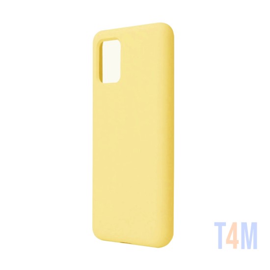 Silicone Case for Samsung Galaxy A91 Yellow